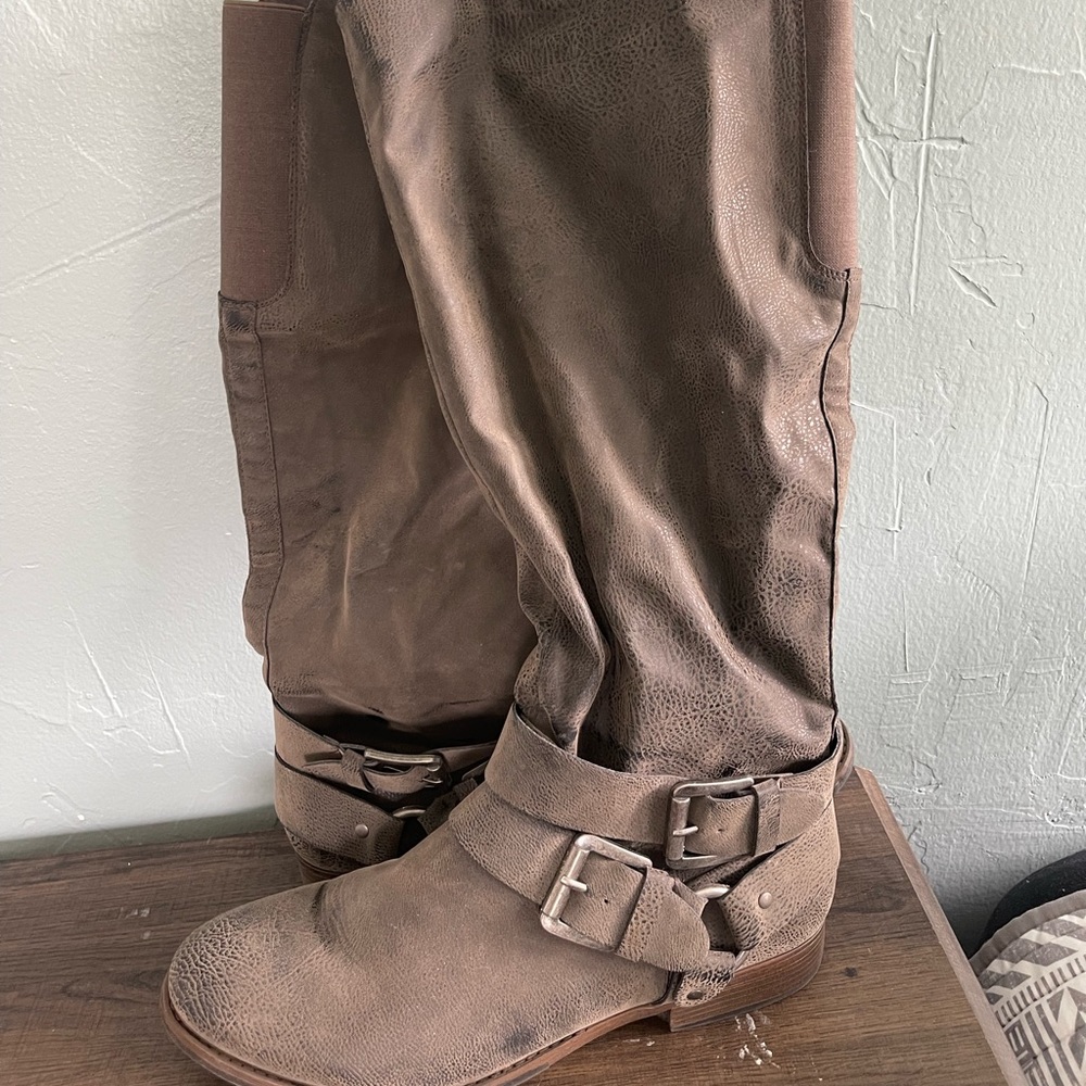 Knee high boots